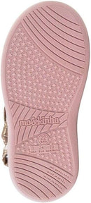 Bota Cano Médio Infantil Menina Molekinha Rosa