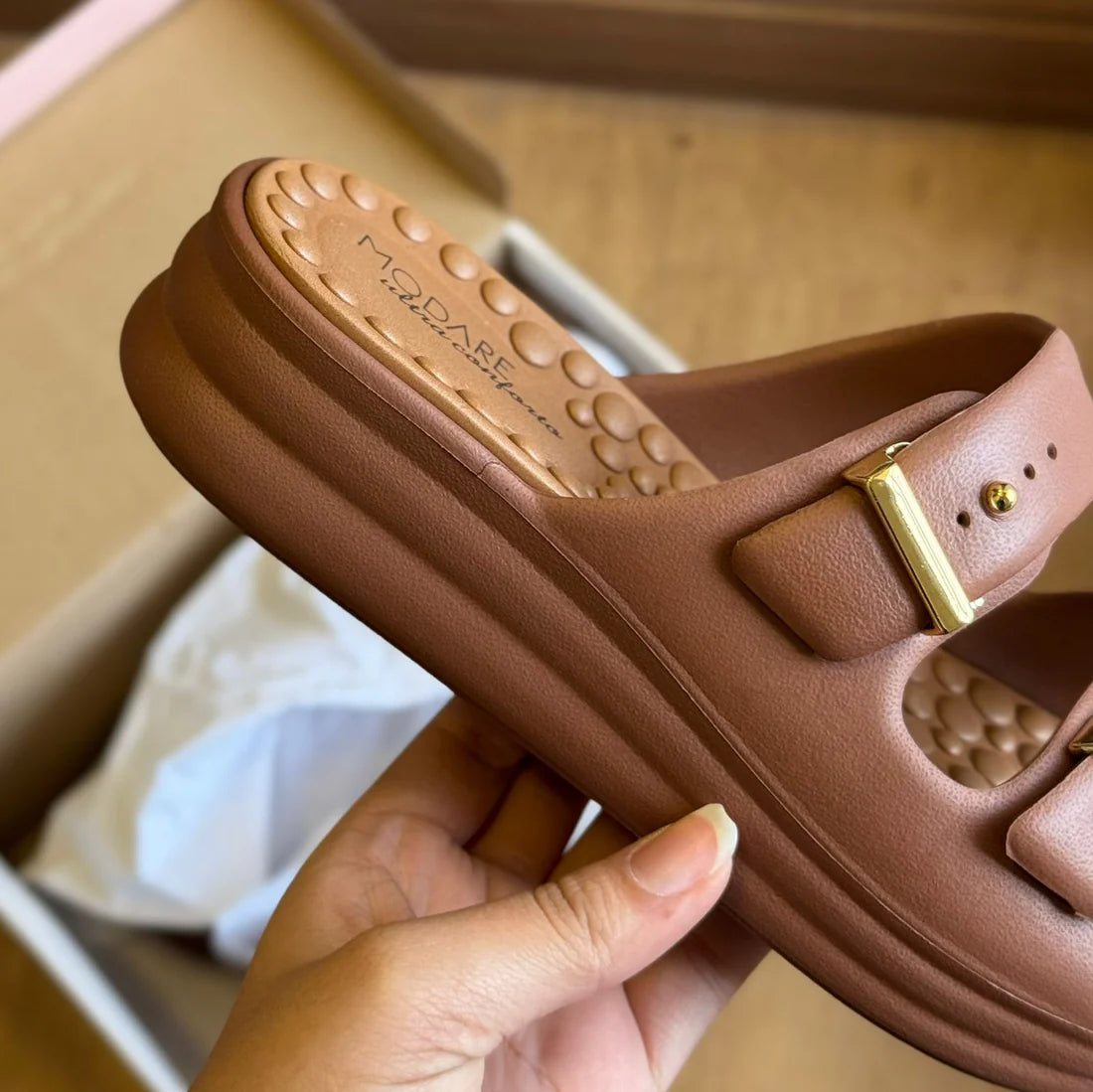 Sandália Modare Tiras Grossas