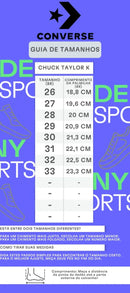 Tênis Converse Infantil Chuck-taylor Stitch - Original