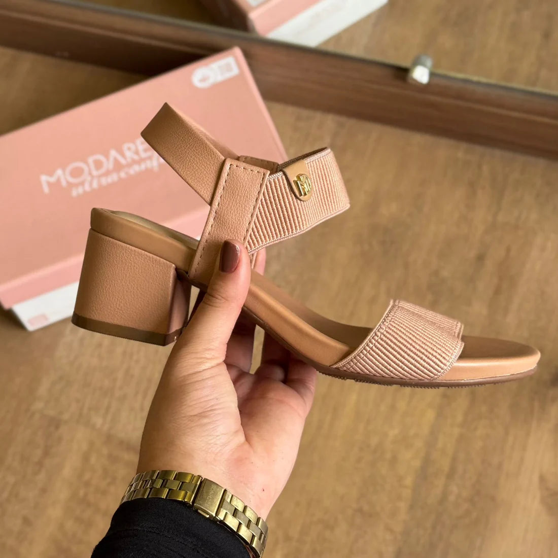 Sandália Modare Elástico