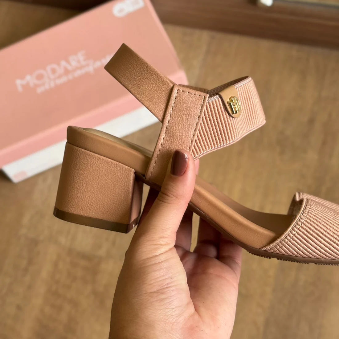 Sandália Modare Elástico