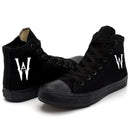 Tênis Wandinha Addams Netflix Novidade Moda Casual Série Infantil E Adulto