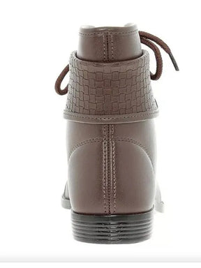 Bota Coturno Marrom