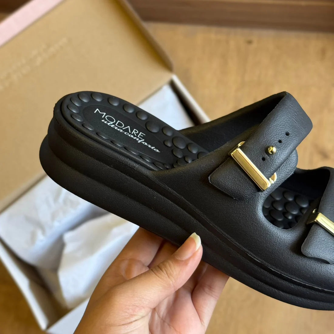 Sandália Modare Tiras Grossas