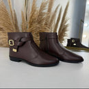 Bota Moleca Boho Fivela Confort