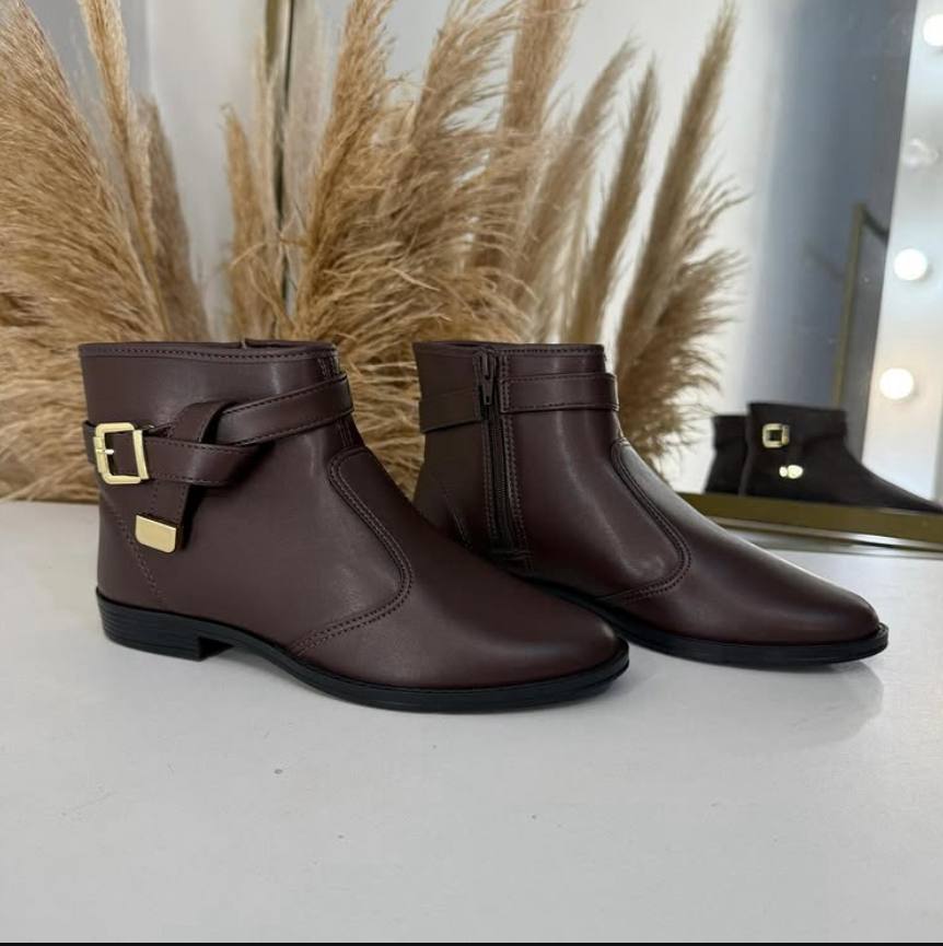 Bota Boho Fivela Confort