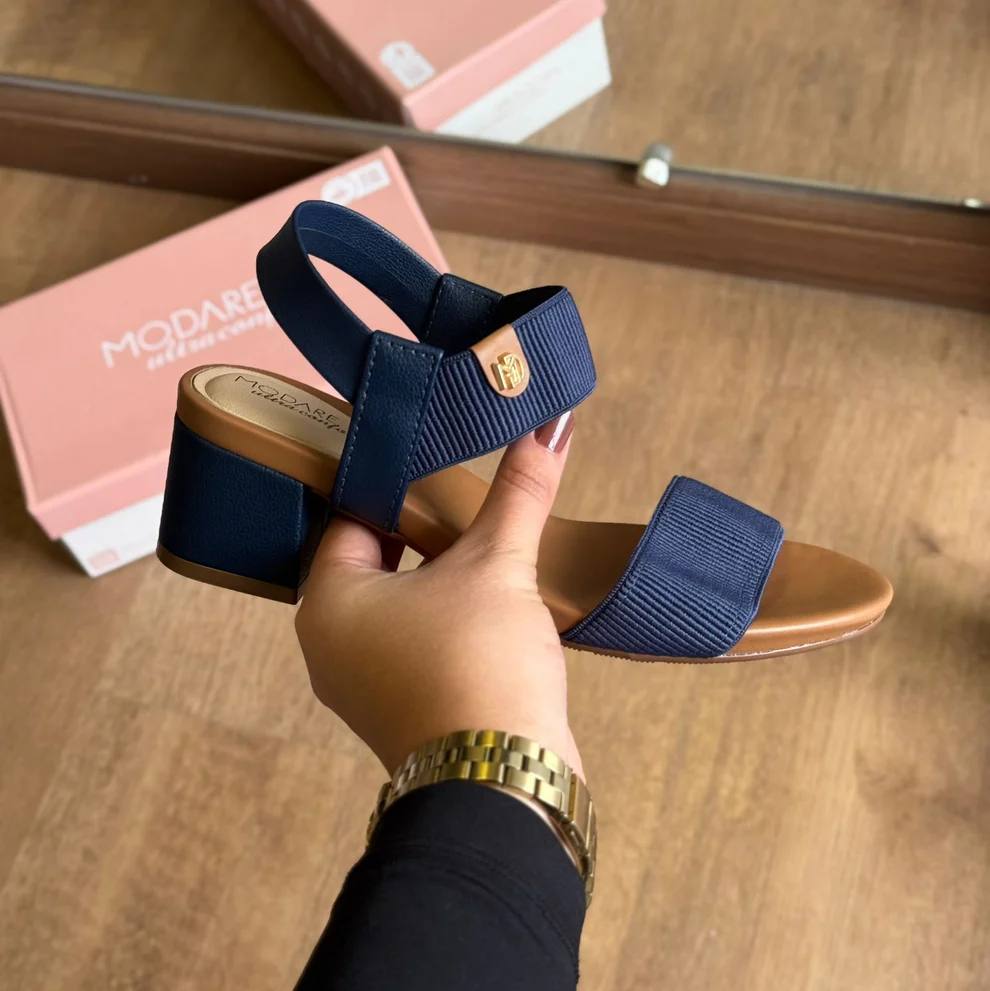 Sandália Modare Elástico